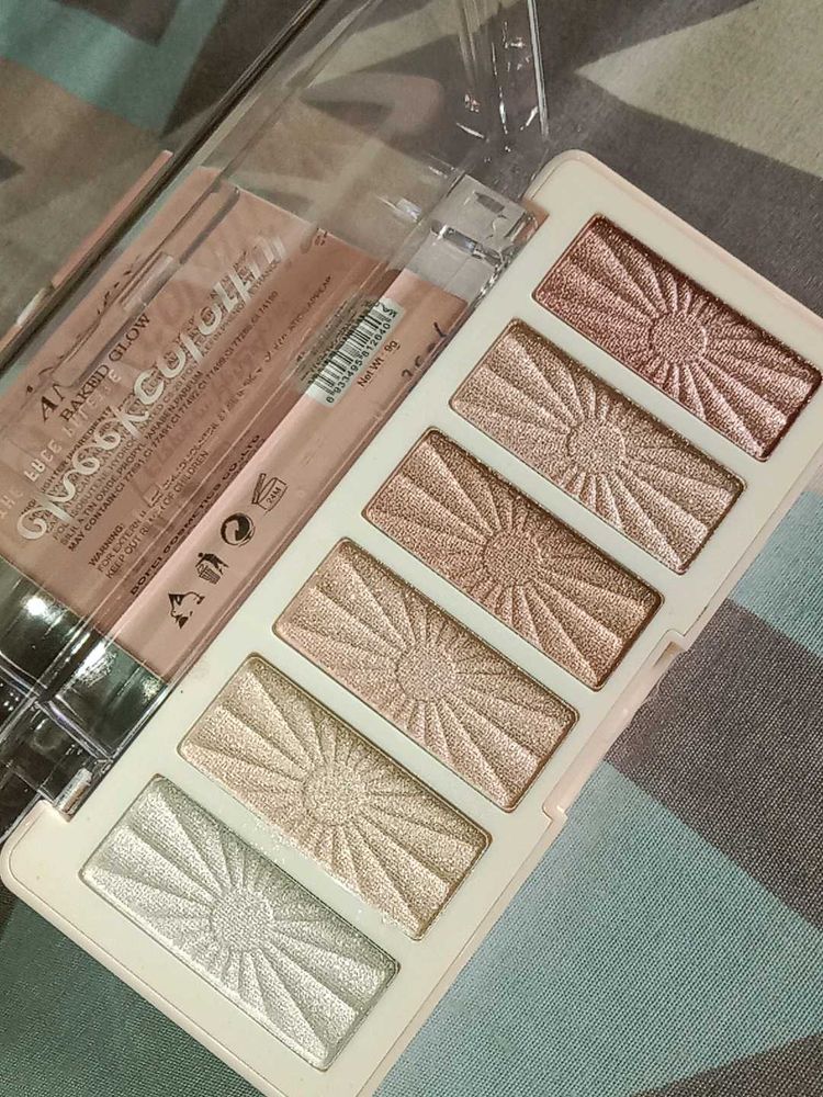 Perfectt 24 Highlighter Palette Glow