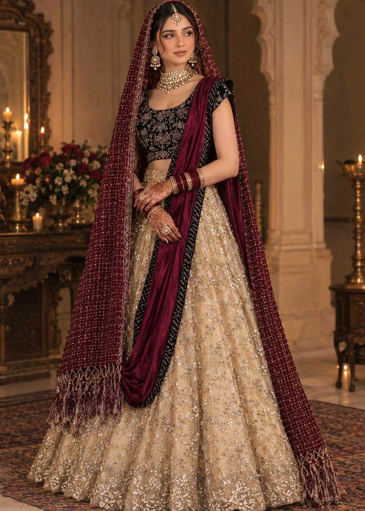 Stunning Bridal Lehenga Choli Set
