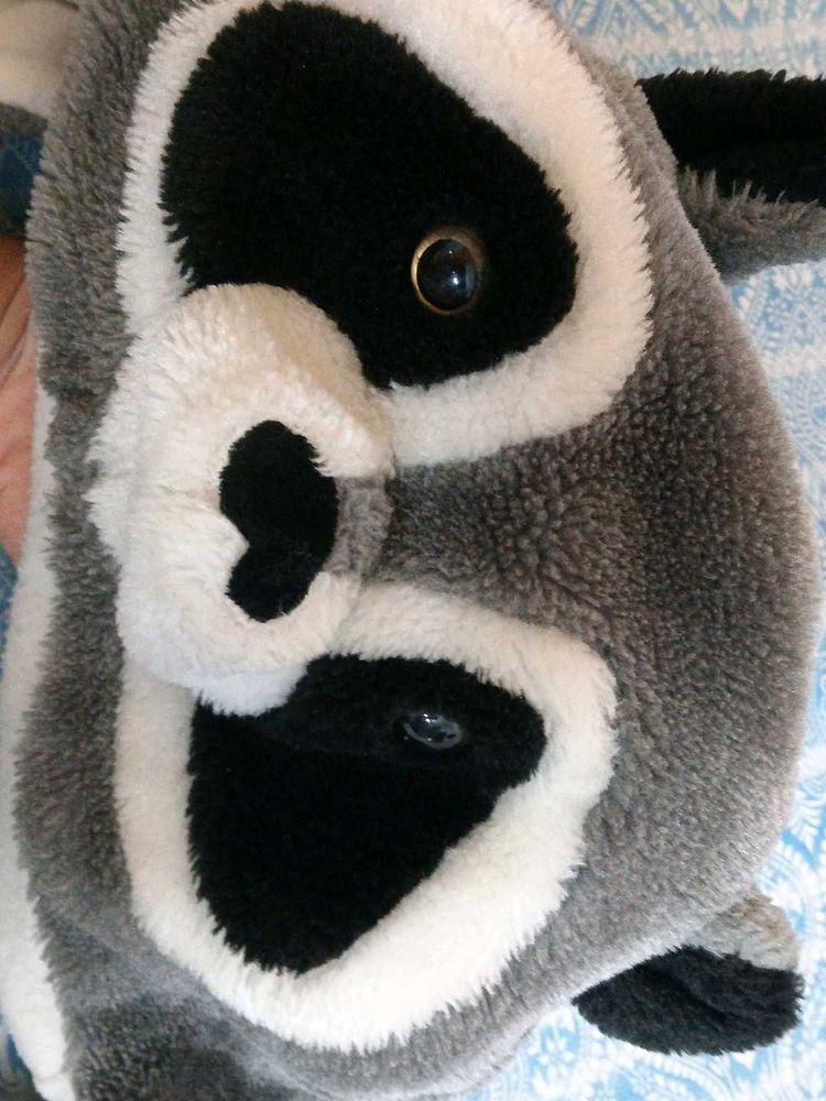 Adorable Raccoon Plush