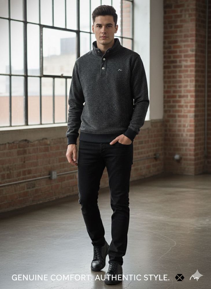 Stylish Grey Sweatshirt