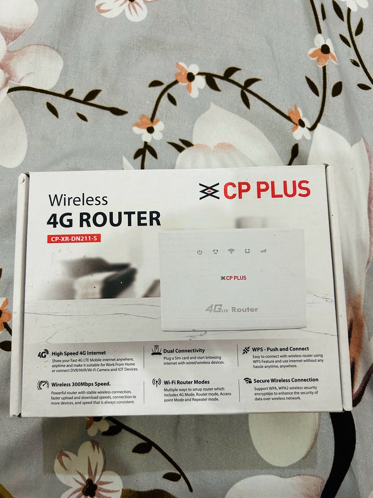 Wireless Cp Plus Wifi Router With 300 Mbps Speed