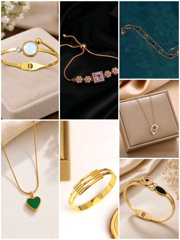 ✨ Elegant Gold-Plated Jewellery Collection ✨