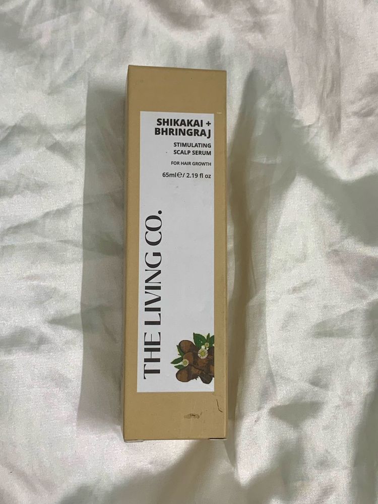 The Living Co. Shikakai Bhringraj Scalp Serum