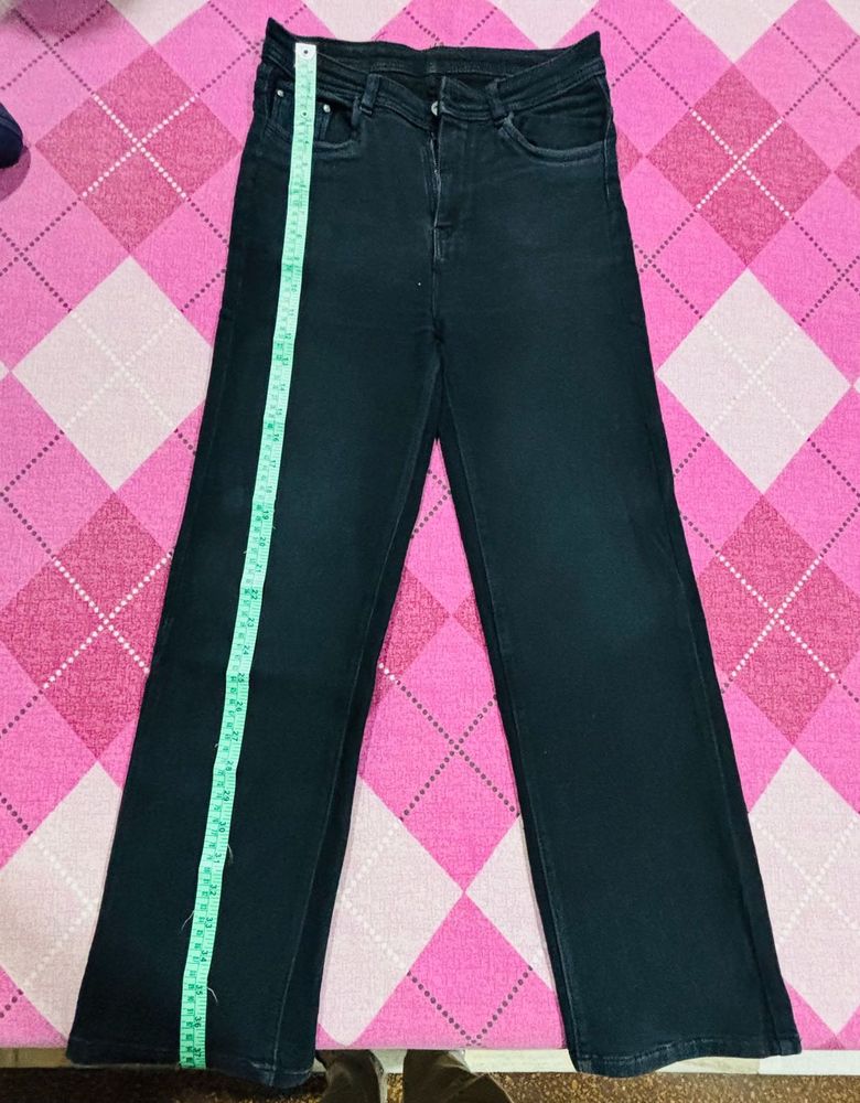 Classic Black Denim Jeans