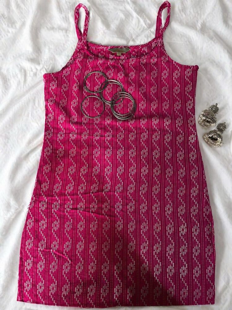 Beautiful magenta short Kurti