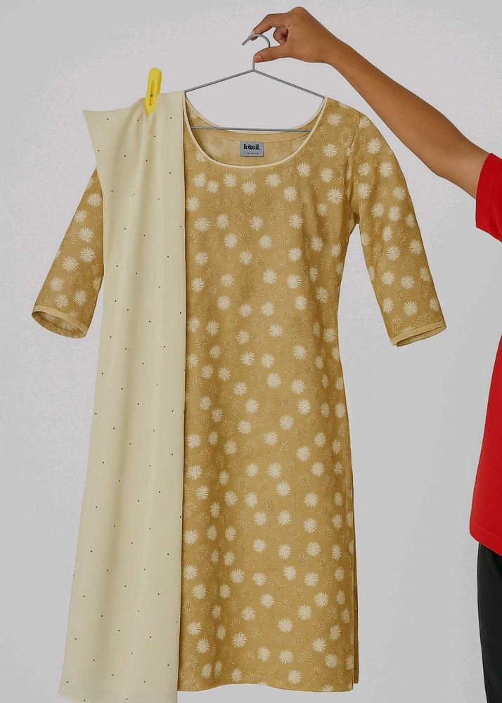 Churidhar Top + shwall