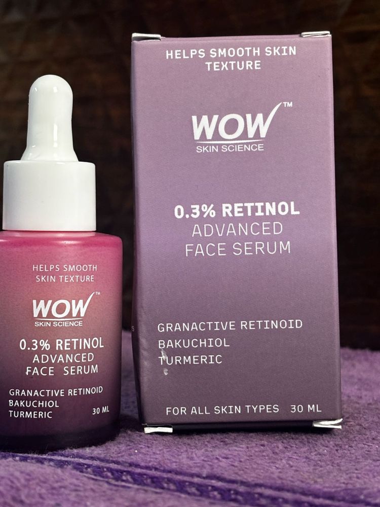 WOW Skin Science 0.3% Retinol Face Serum