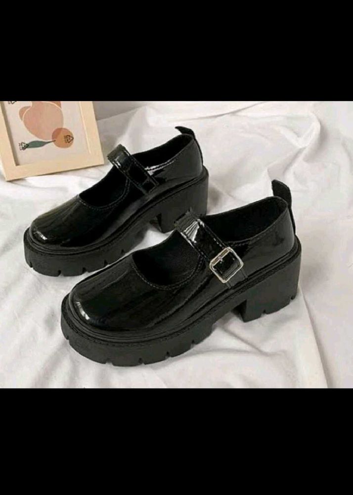 Korean School Shoes + 2inches Hidden Heel's