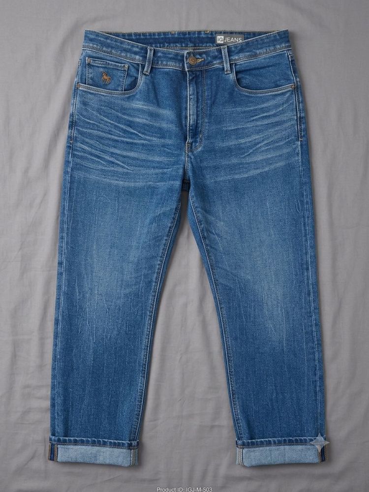Men's Blue Denim Jeans