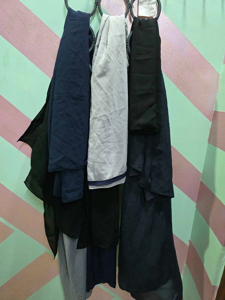 saudi hijabs combo pack of 6