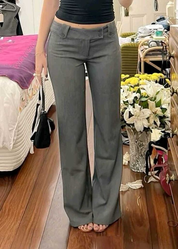 women fornal fared bell bottom trousers ♡‧₊˚*