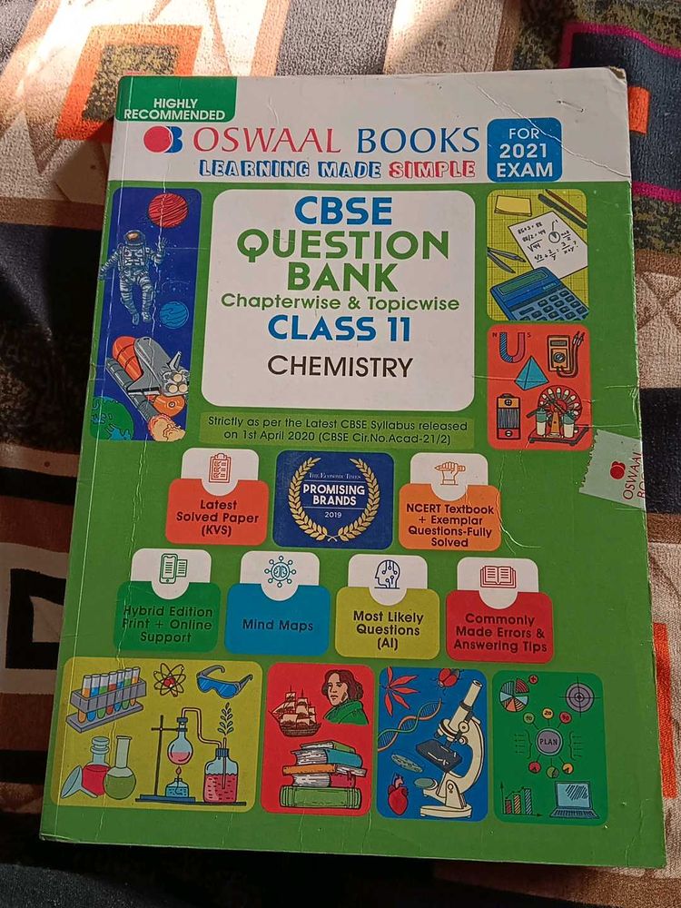 OSWAAL QUESTION BANK FOR CLASS 11 CHEMISTRY