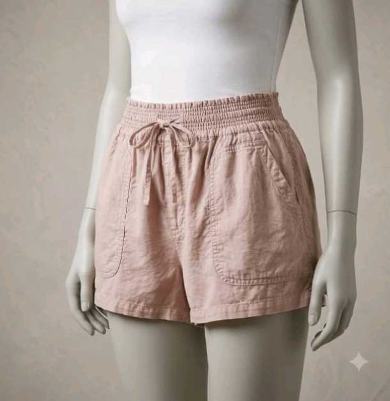 Light Pink Smocked ⭐⭐Waist Shorts