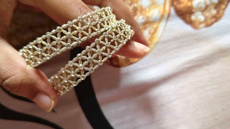 Ad America Diamond Bangle Set