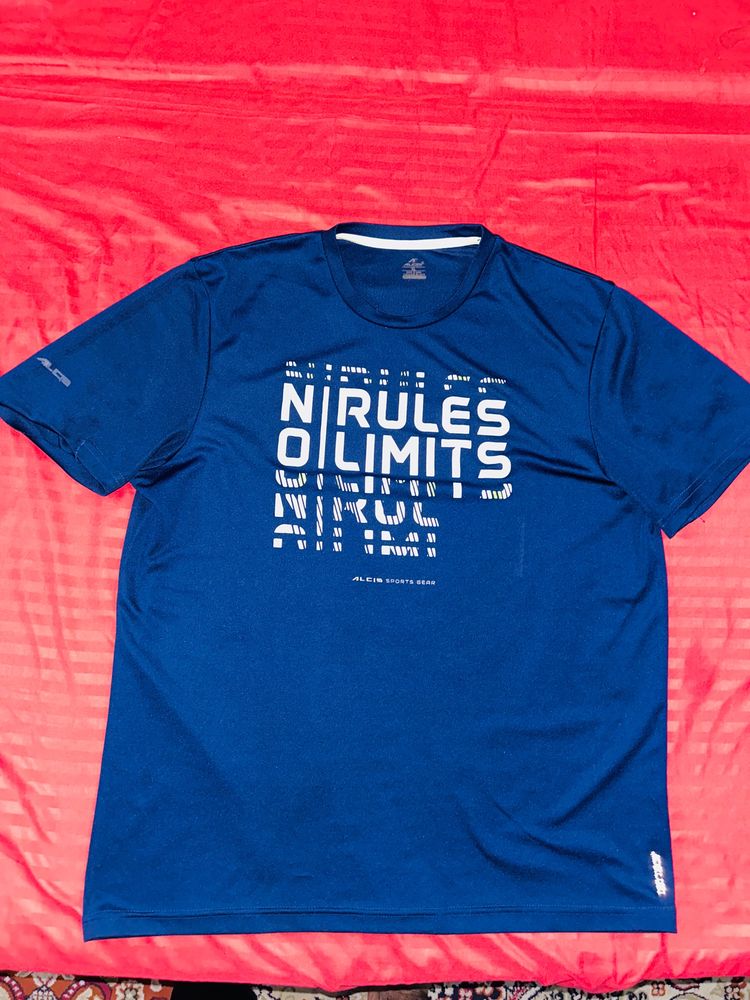 Navy Blue Gym Tshirt XL size