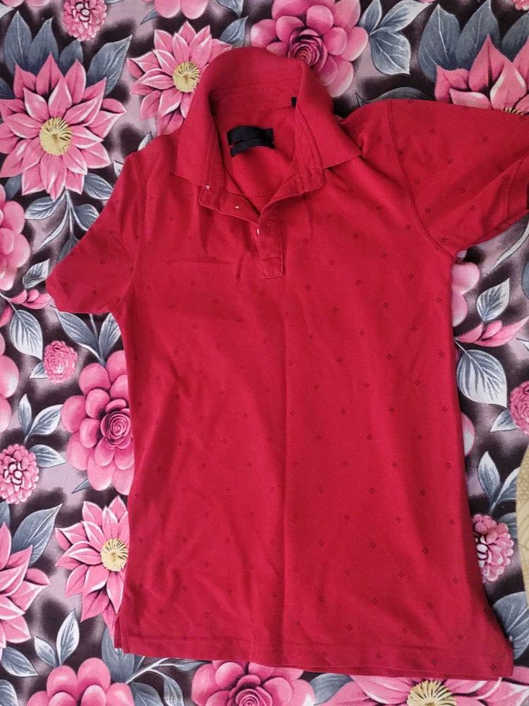 Men's Red Polo T-Shirt