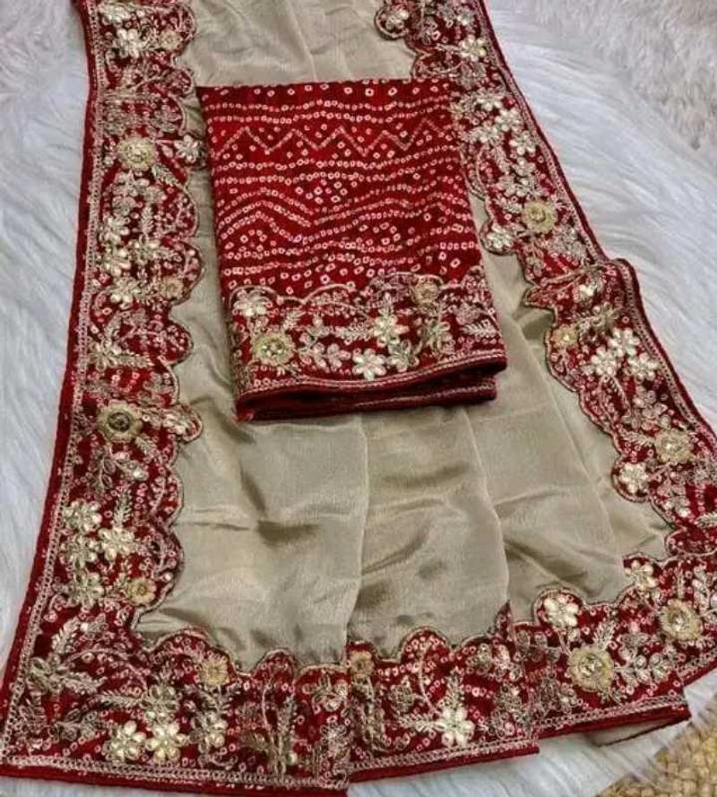new with saree