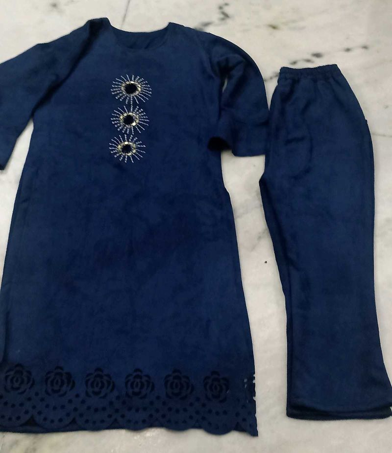 ❤Heavy Velvet New Unused ❤Kurta Pant Set