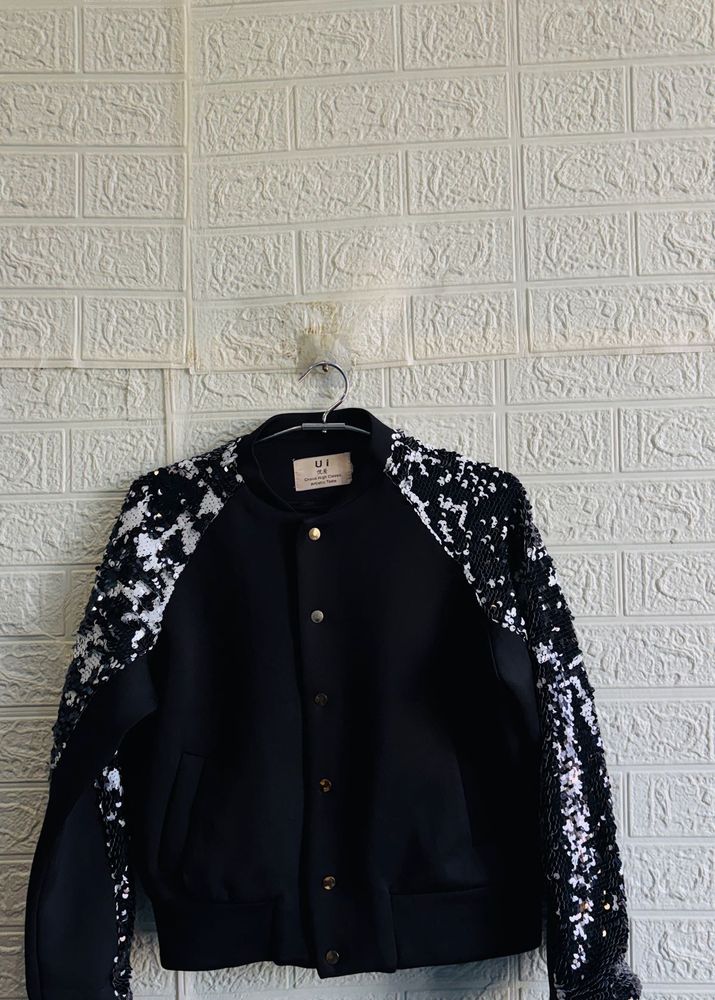 🇫🇷France imported Sequin Bomber Jacket