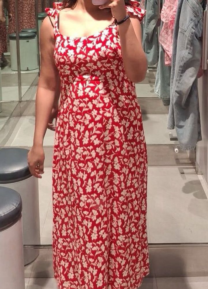 WESTSIDE Floral Red dress
