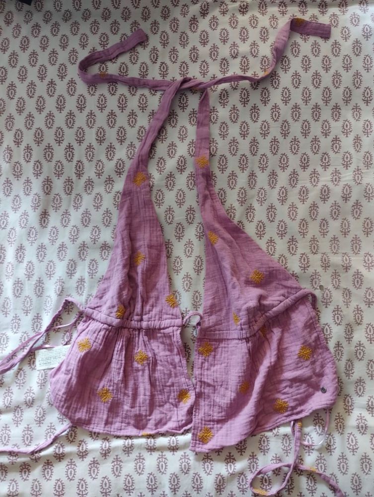 Backless Halter Top