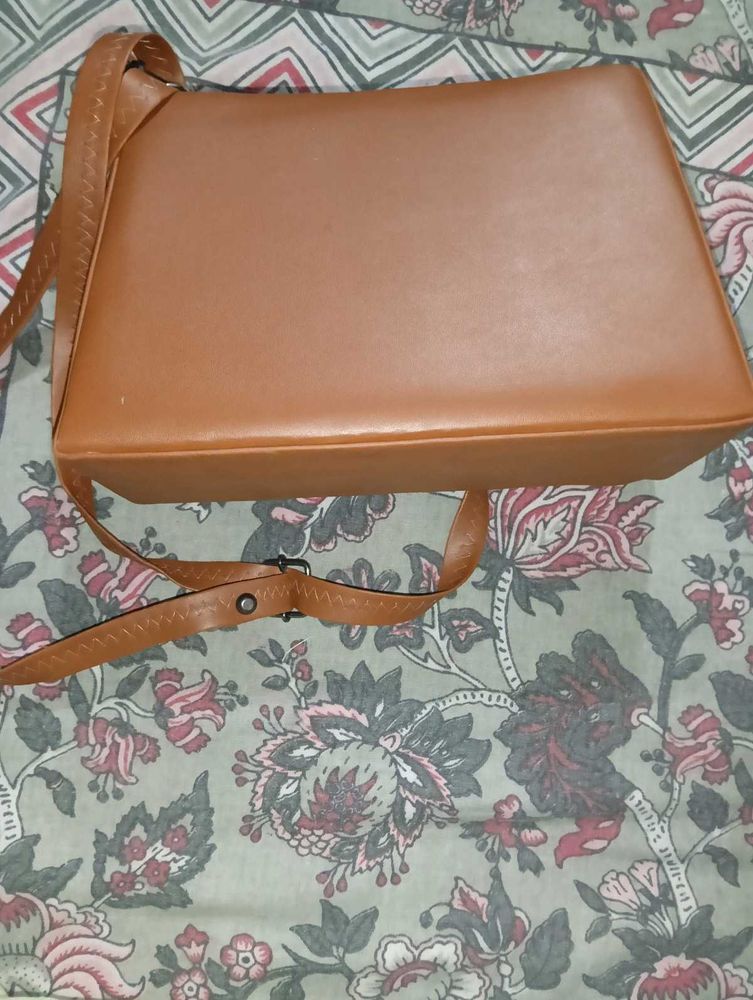 Classic Brown Shoulder Bag