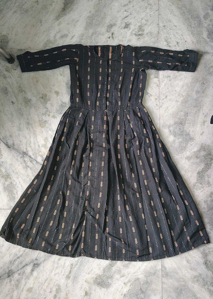 Striped Midi Dress