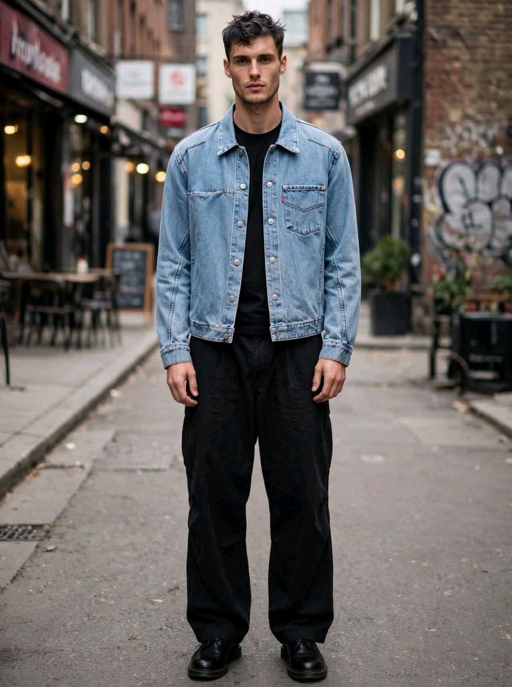 Vintage Levi's Engineered Jeans LEJ Trucker Jacket