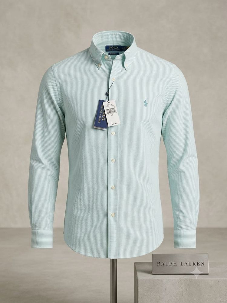 Men's Polo Ralph Lauren Striped Linen Shirt