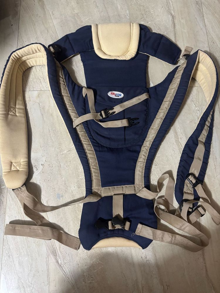 Infantino Baby Carrier - Navy &amp; Beige