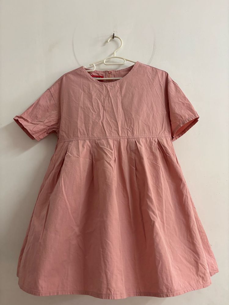 Cute Pink A-Line Dress