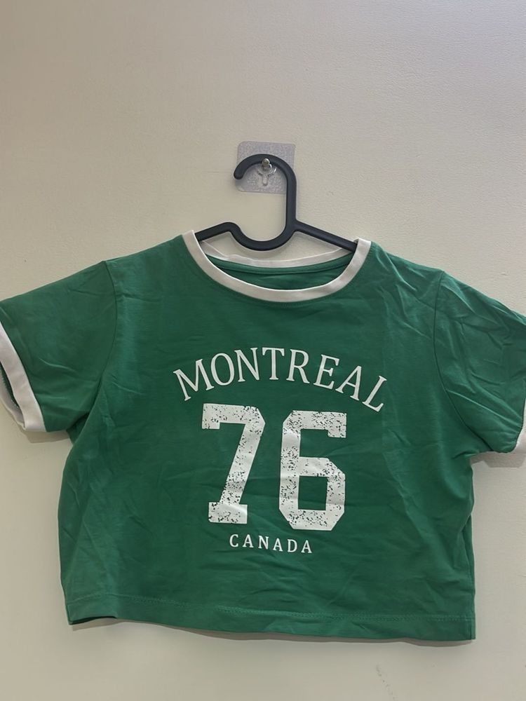 Baby Tee Montreal Light green