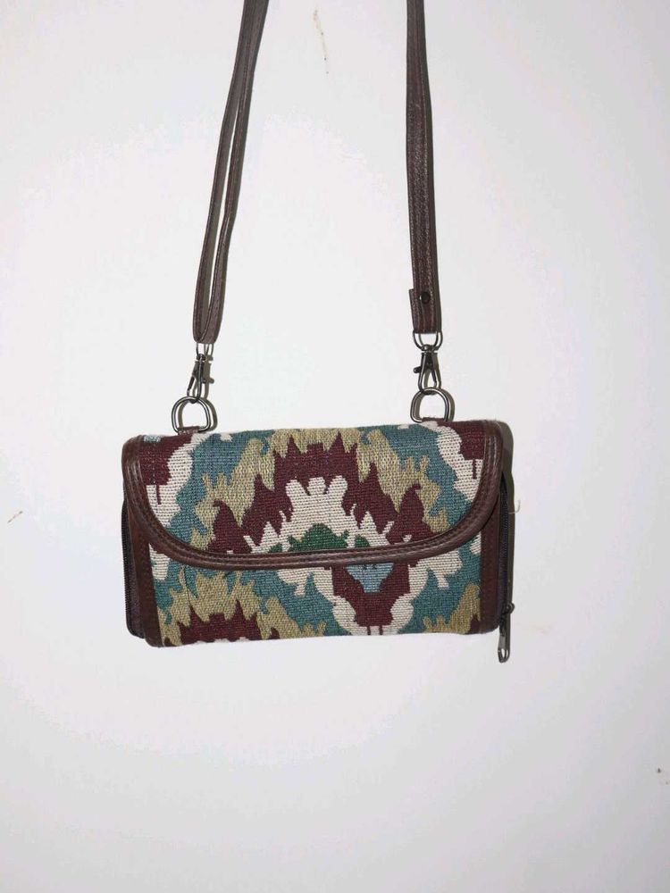 Boho Pattern Clutch sling bag
