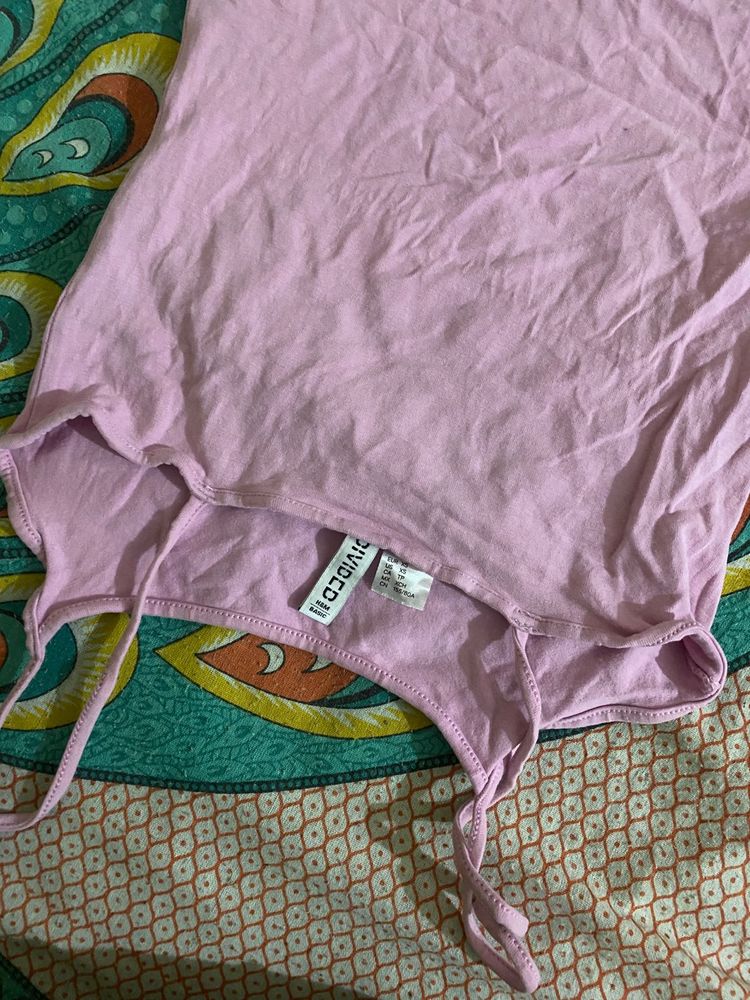 Pink Spaghetti Strap dress