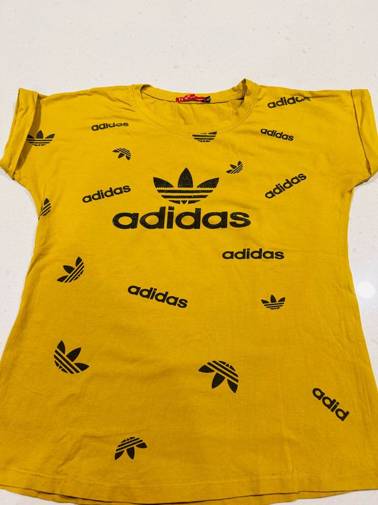 Yellow Graphic T-Shirt