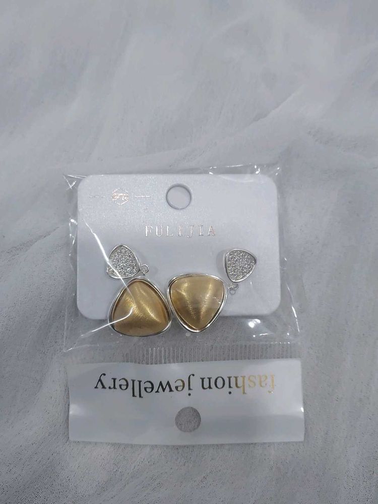 Triangle Drop Earrings