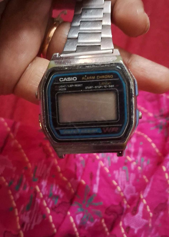 Vintage Casio Alarm Chrono Watch Not Working