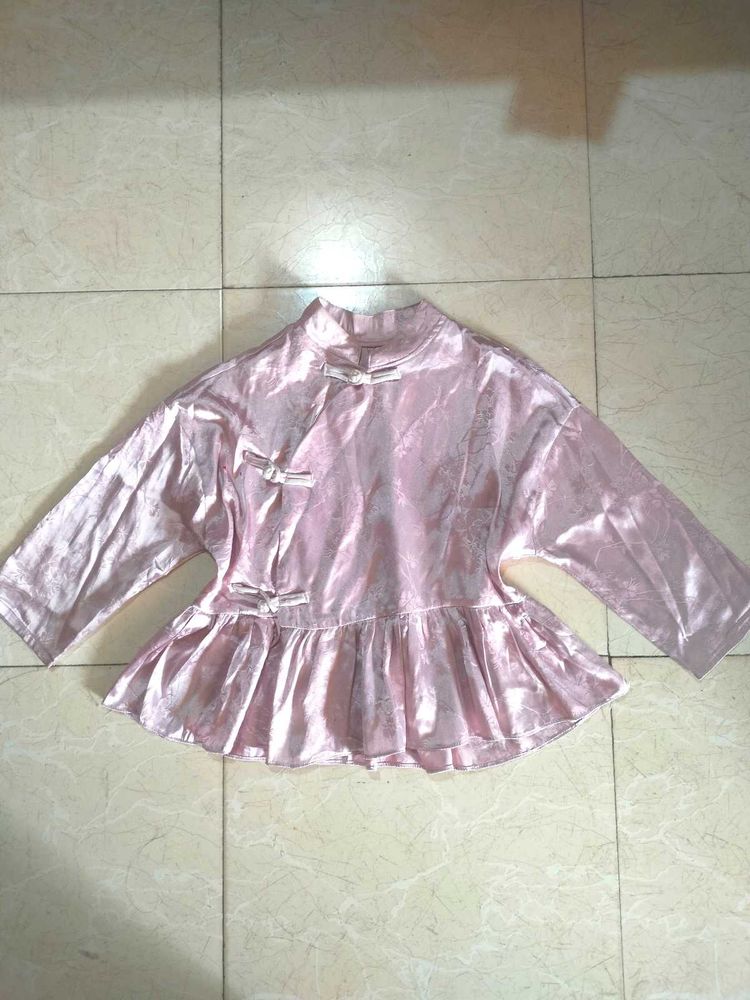 chinese rosy pink top 💖🌷🦩💕