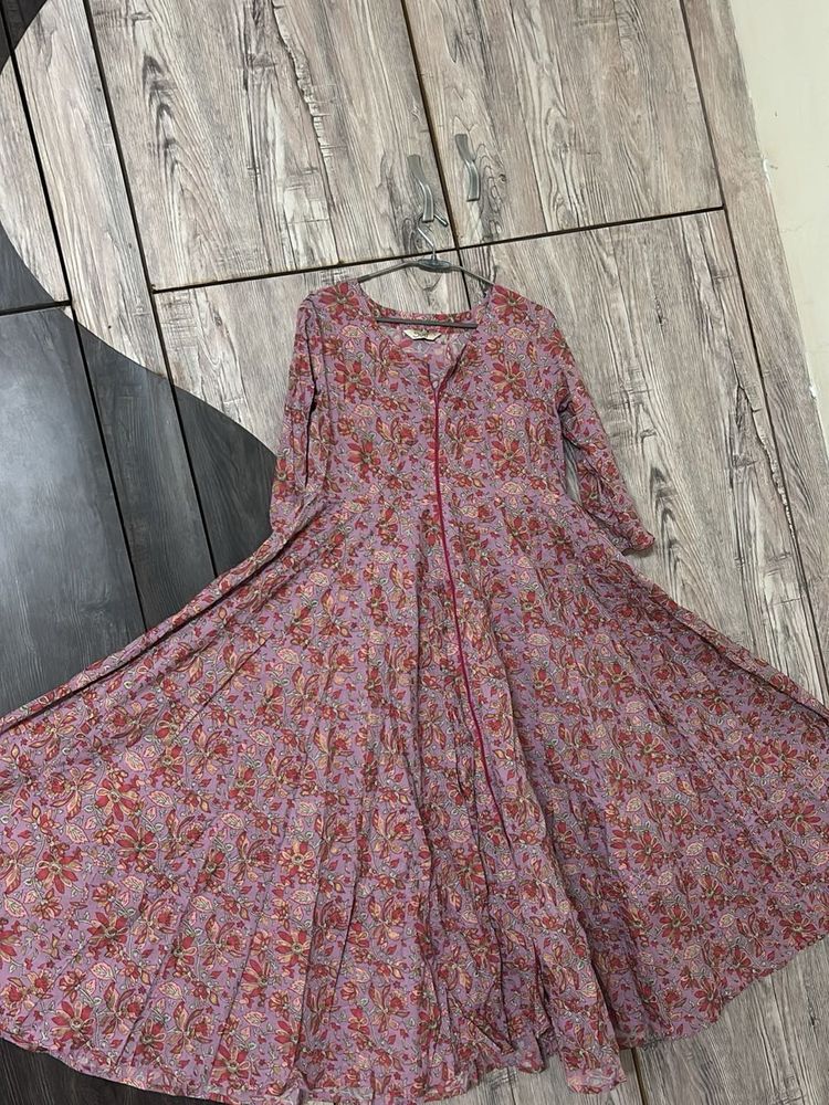 Floral Print Kurta