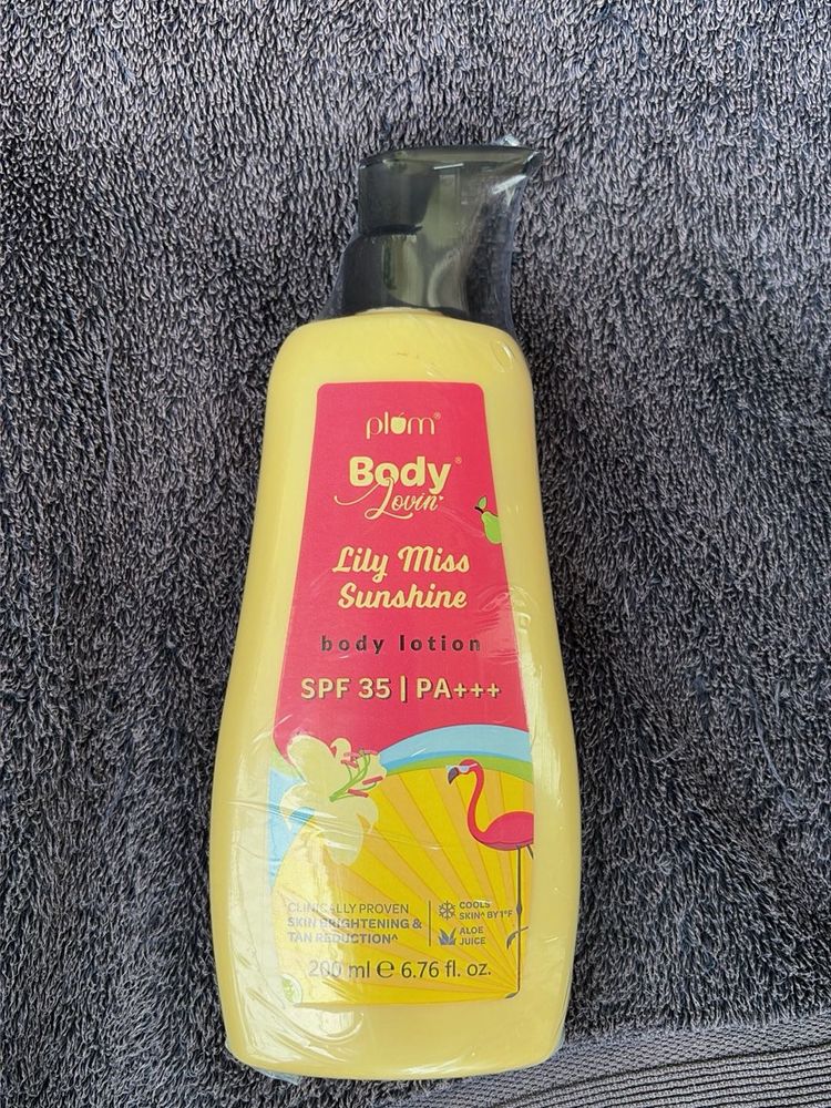 Plum Body Lovin' Lily Miss Sunshine Lotion