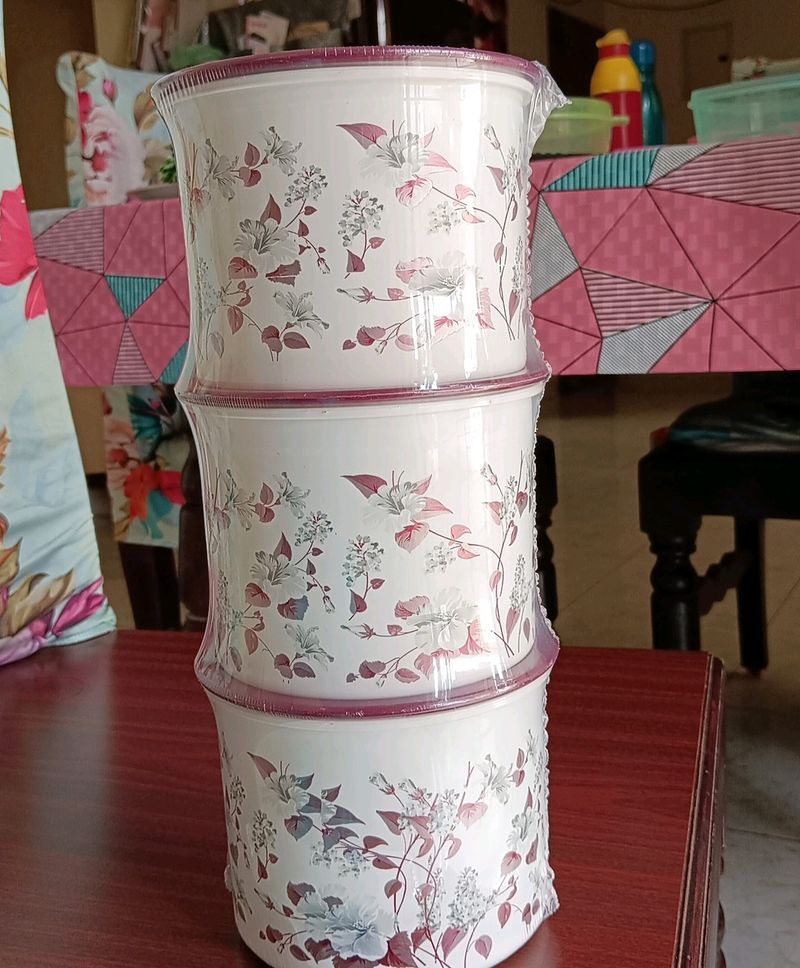 Storage Containers.Set Of 3