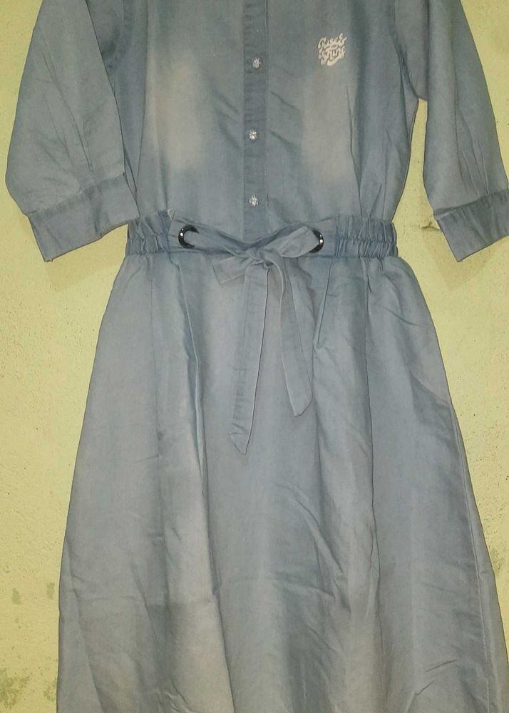 Casual Denim Dress