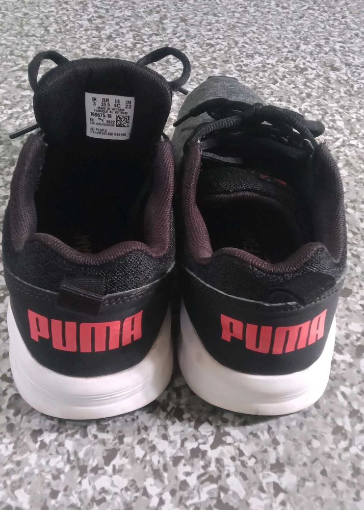 Puma Black &amp; Red Sneakers.very comfortable.