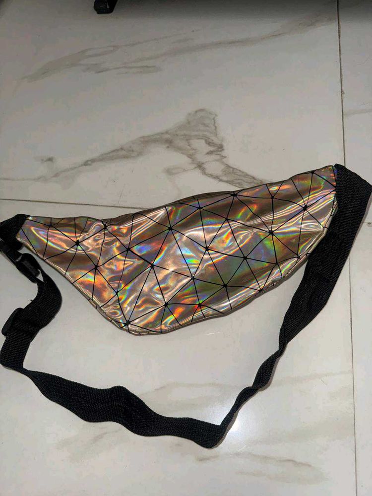 Rainbow shining waist bag