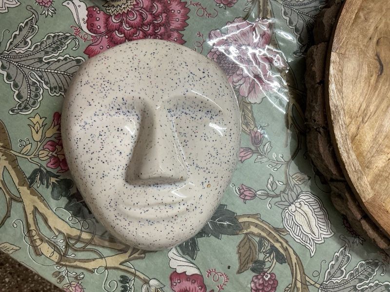 Unique Face Ceramic Showpiece