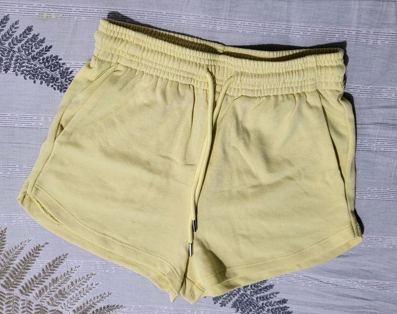 H&amp;M Lemon Shorts
