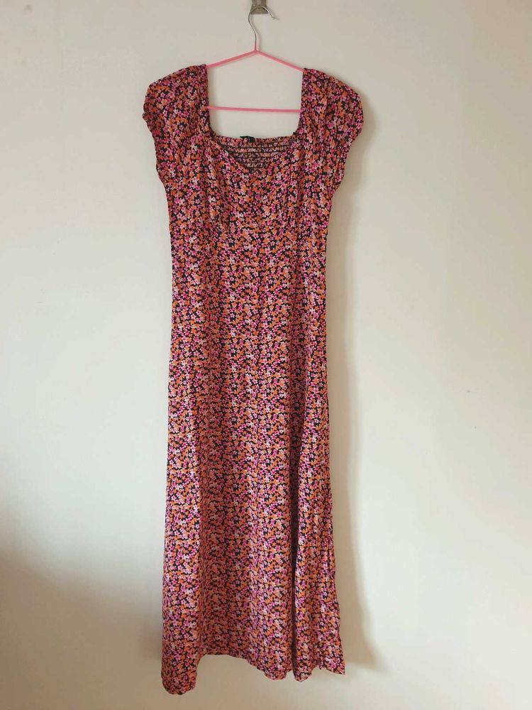 Sunset bloom dress
