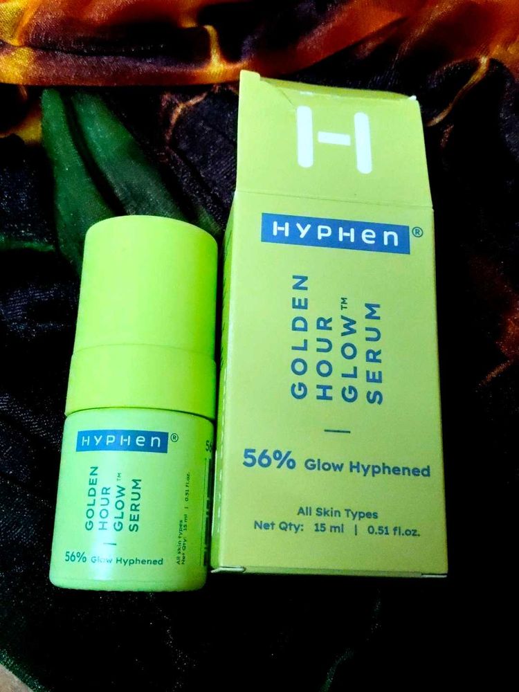 Hyphen Golden Hour Glow Serum 15ml, New Bottle