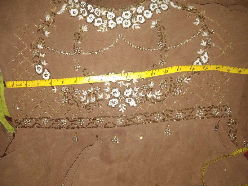 Embellished Brown Kurta