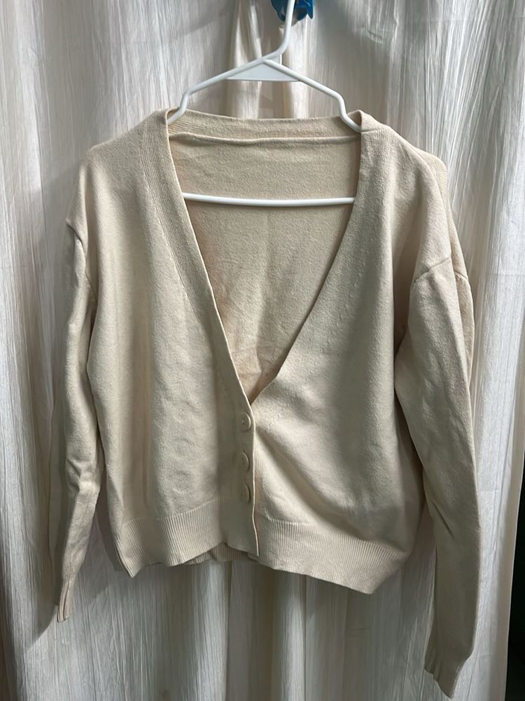 🧈 butter yellow  Button-Down Cardigan